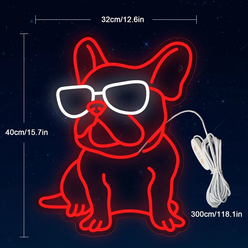 Néon bouledogue™️ - RoyalFrenchie