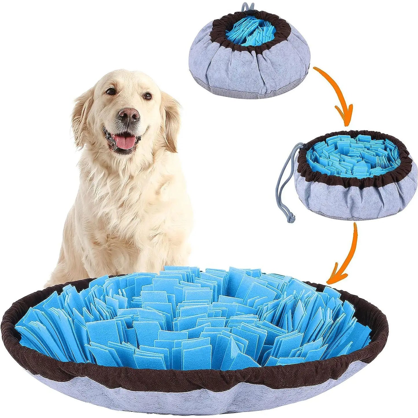 Tapis de reniflage lavable pour animaux